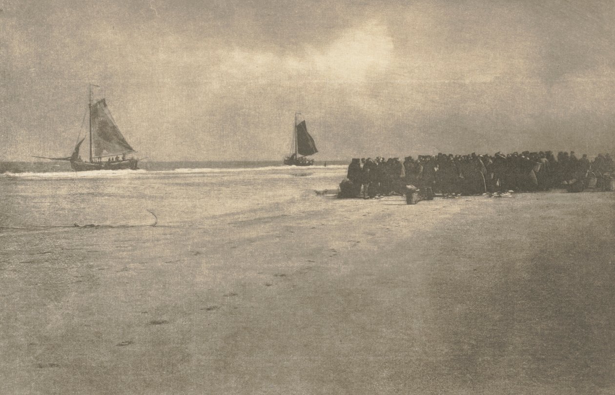 Camera Work: An einer niederländischen Küste, 1904 von James Craig Annan