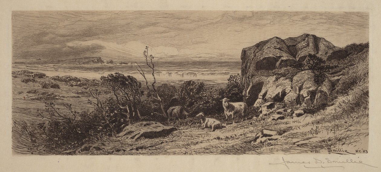 Ein Stück auf Marblehead Neck von James David Smillie