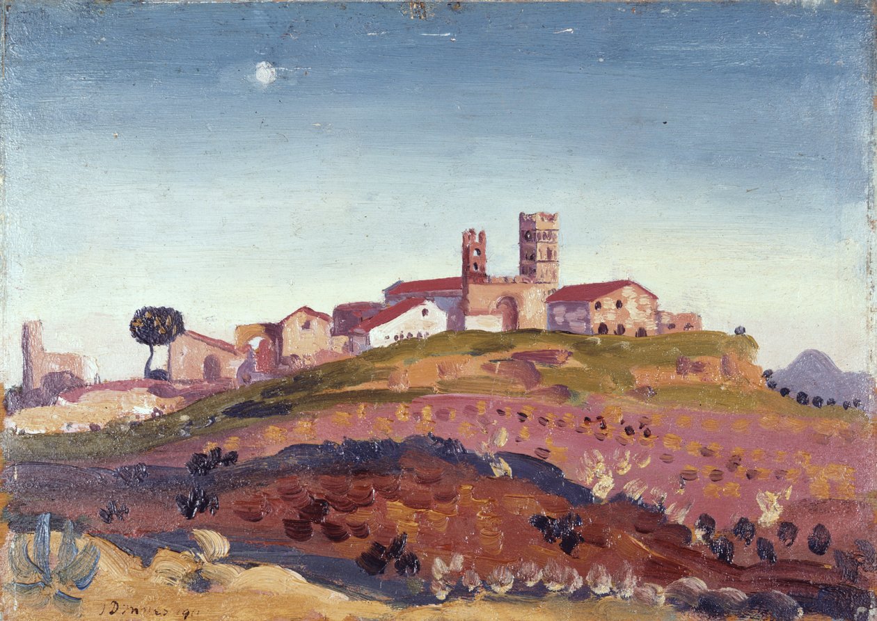 Die Kathedrale von Elne von James Dickson Innes