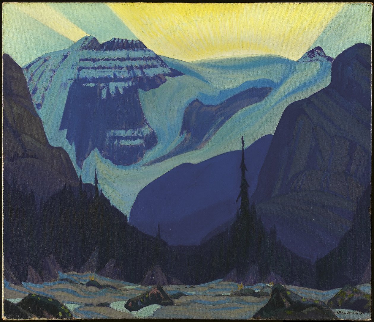 Früher Morgen, Rocky Mountains von James Edward Hervey Macdonald