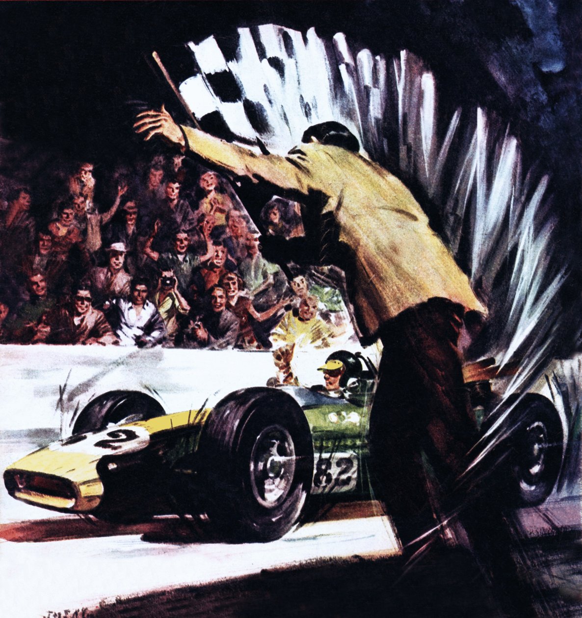 Jim Clark gewinnt Amerikas großes Rennen von James Edwin McConnell