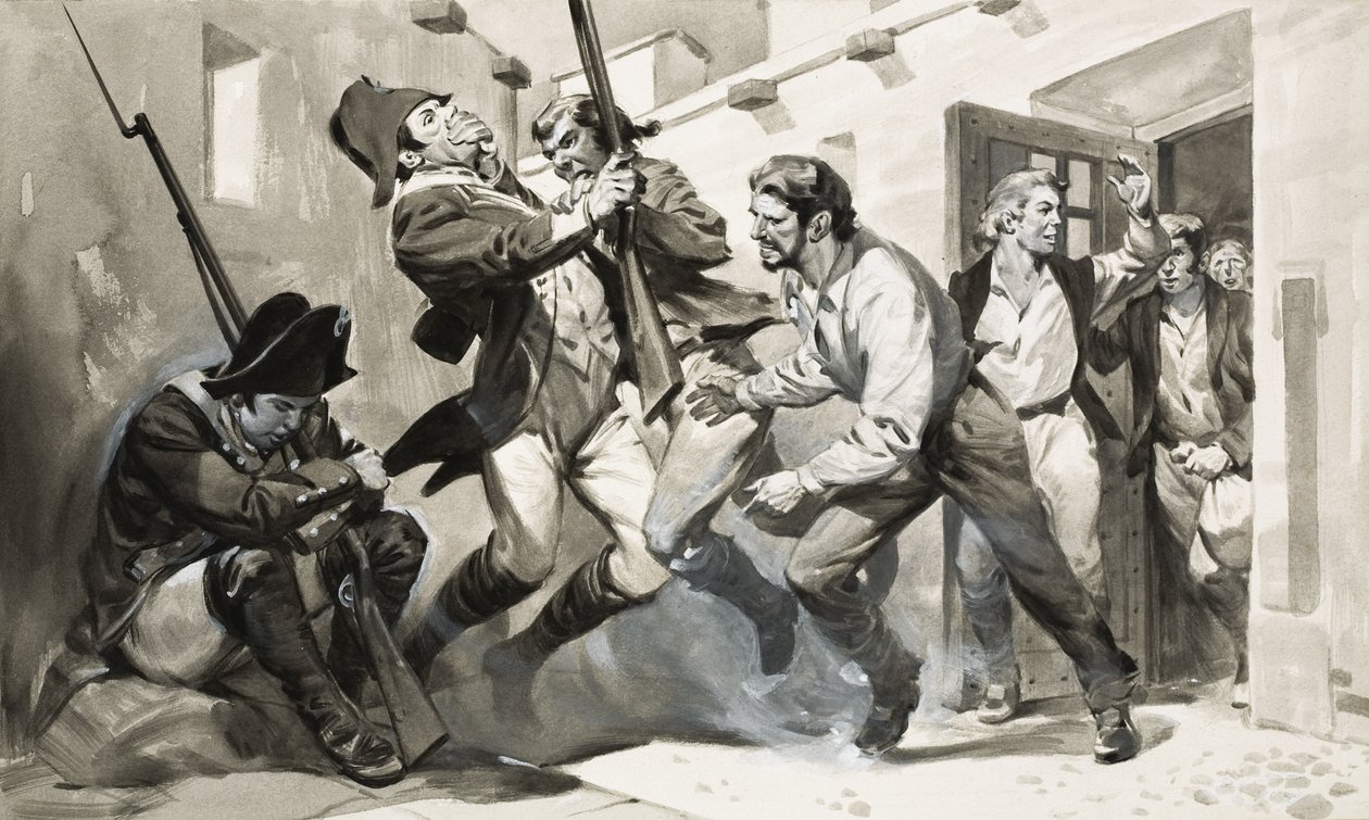 William Scoresby entkommt aus spanischem Gefängnis von James Edwin McConnell