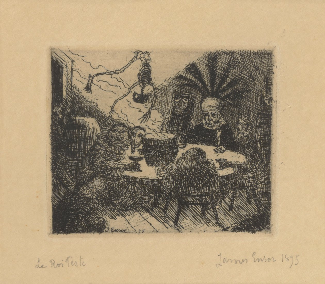 König Pest von James Ensor