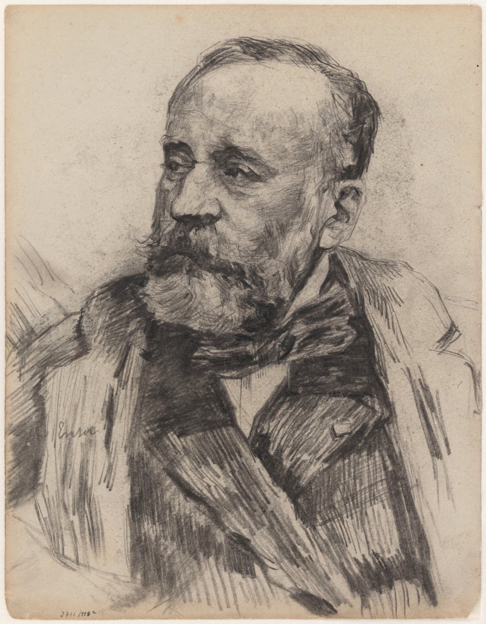 Porträt eines Mannes von James Ensor