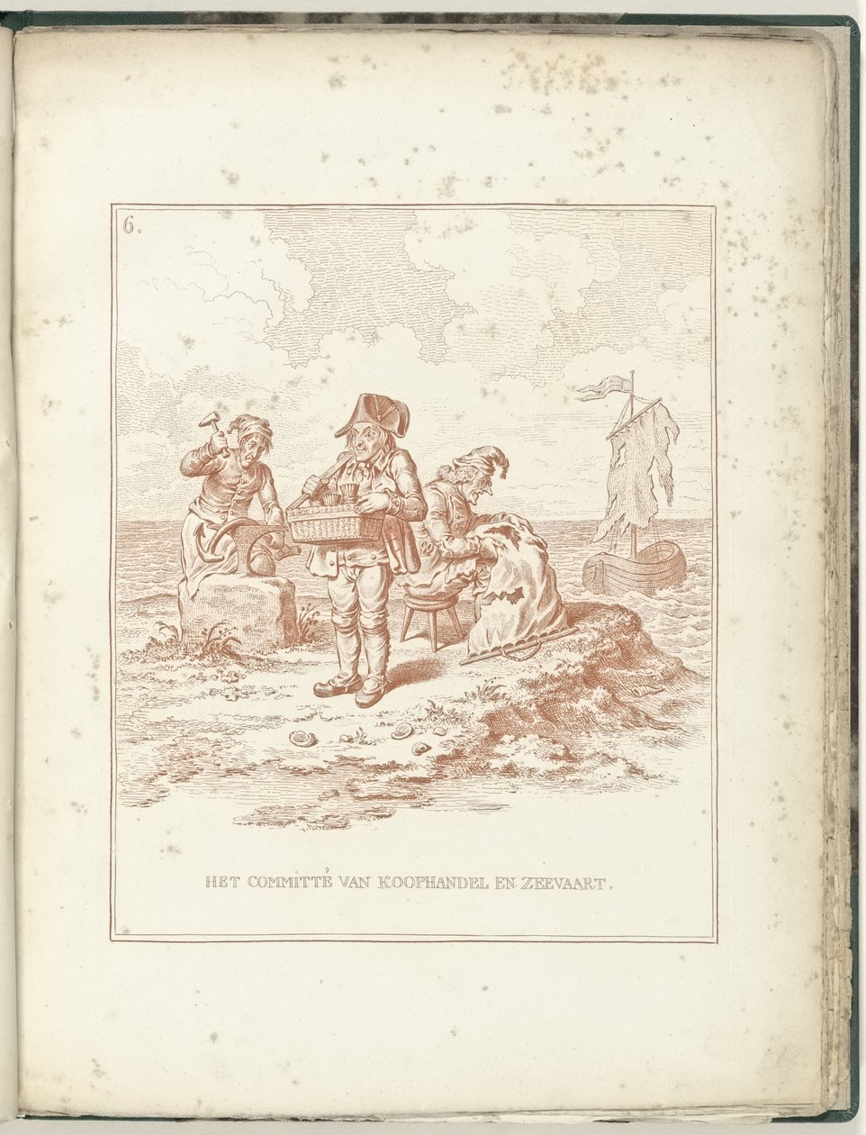 Komitee für Handel und Seefahrt, 1795 von James Gillray (possibly)