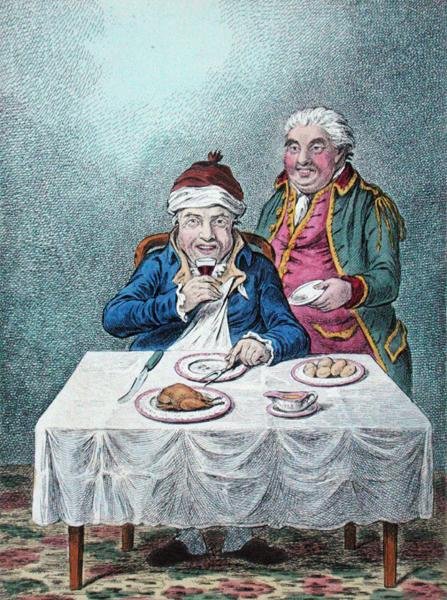 Charming-well Again, veröffentlicht von Hannah Humphrey von James Gillray