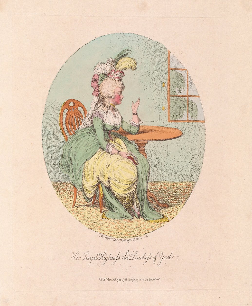 Ihre königliche Hoheit die Herzogin von York von James Gillray