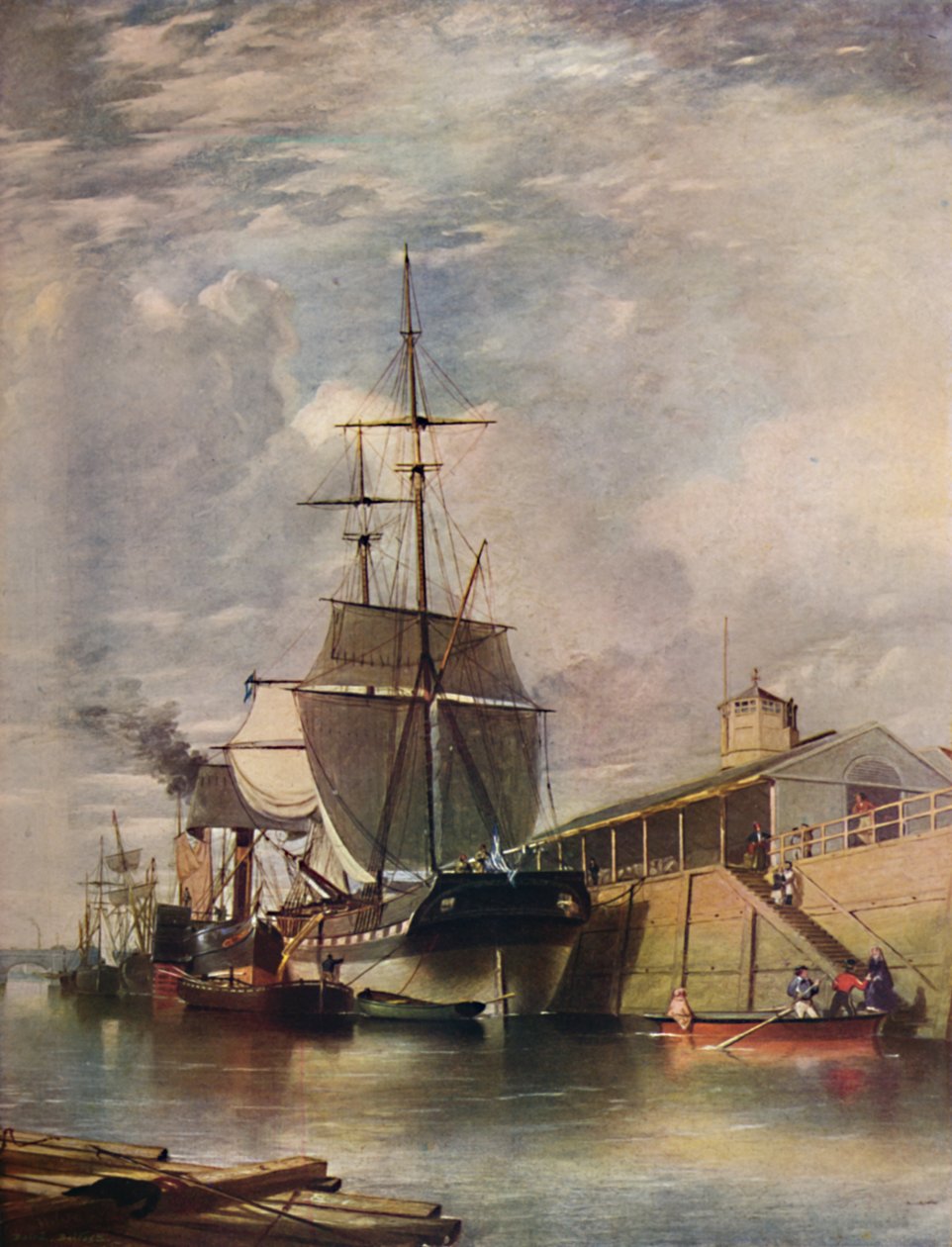 Belfast Hafen - Fährstufen, 1851, 1909 von James Glen Wilson