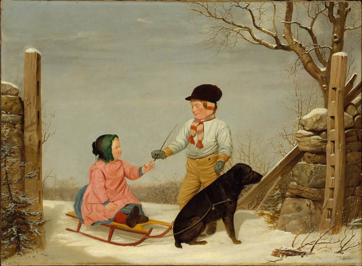 Die Schlittenfahrt von James Goodwyn Clonney