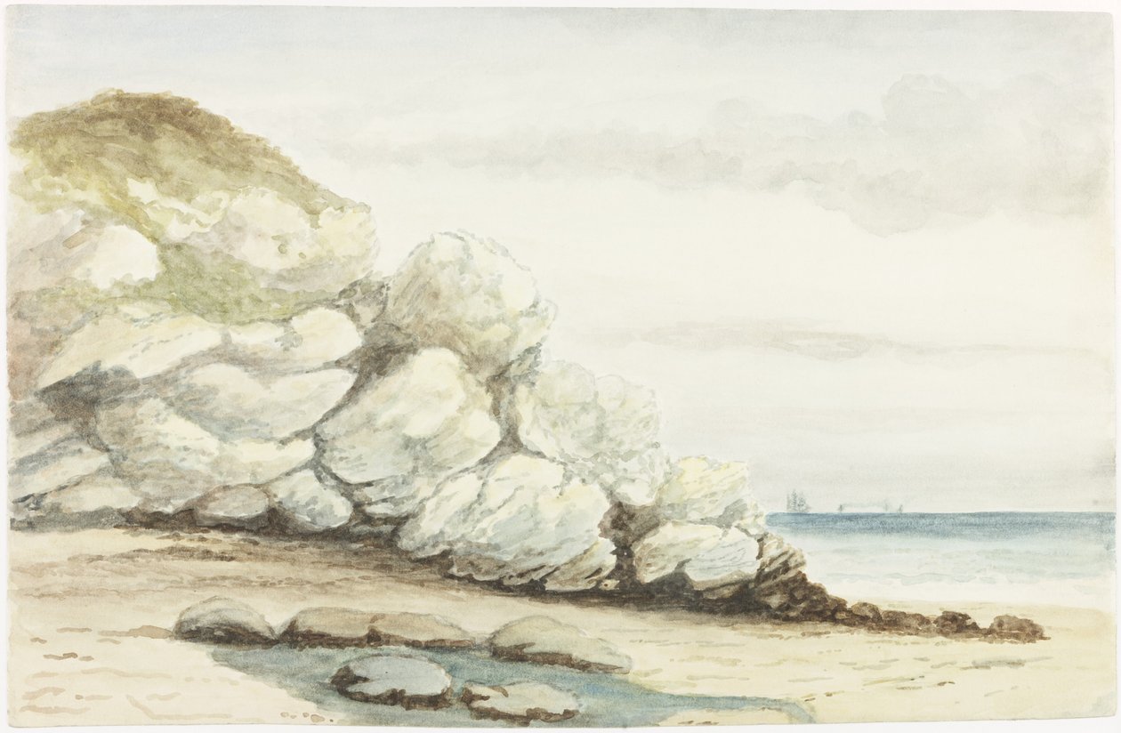 Durham-Küste in der Nähe von Marsden von James Henry Cleet