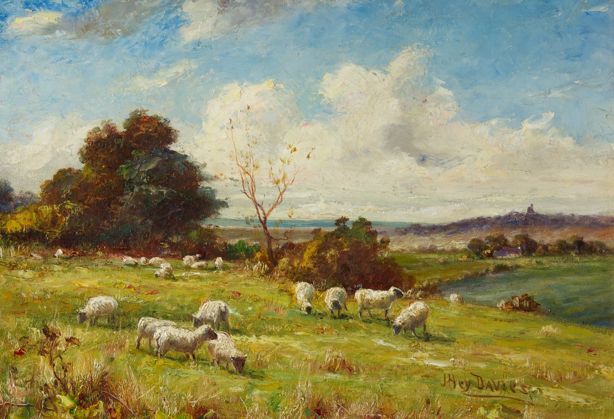 Eine Pastorale, ca. 1910 von James Hey Davies