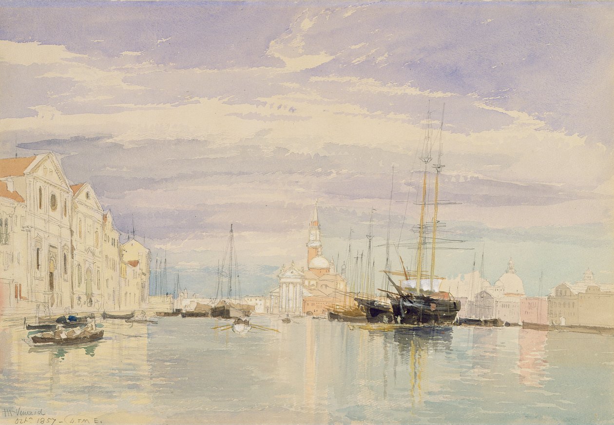 Die Giudecca mit S. Giorgio Maggiore, Venedig von James Holland