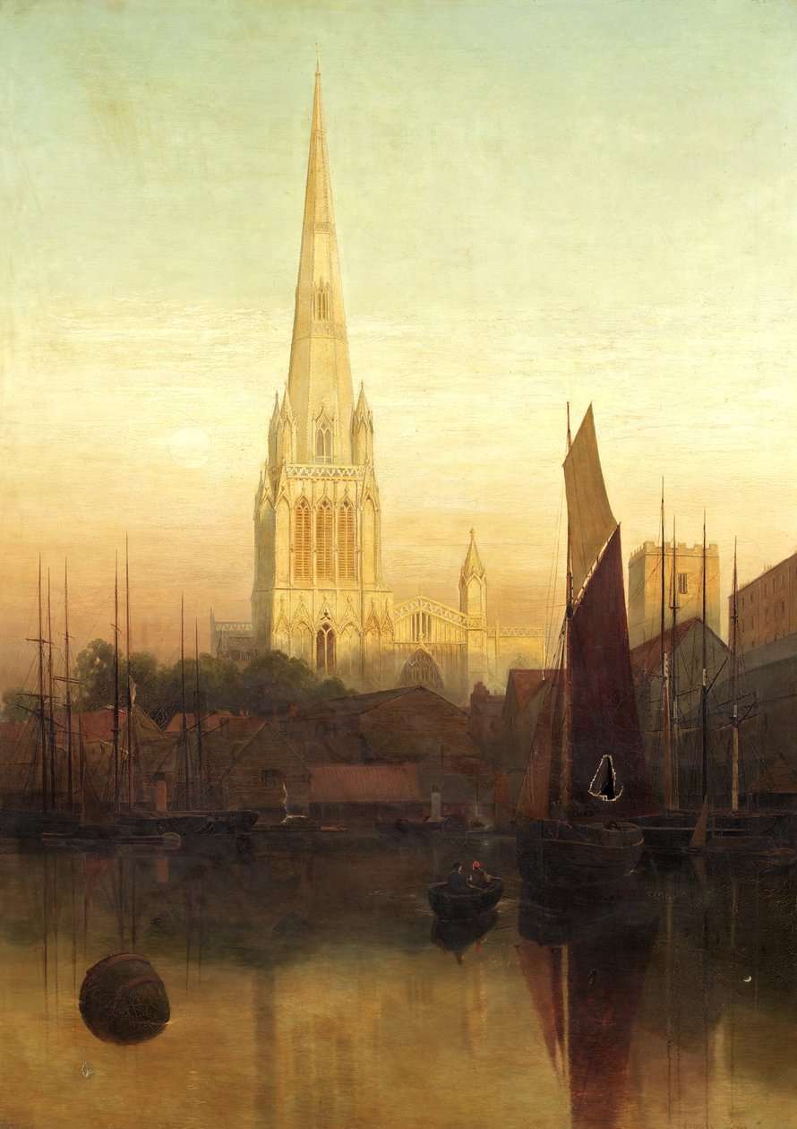 St. Mary Redcliffe, Bristol, möglicherweise 1886 von James Jackson Curnock