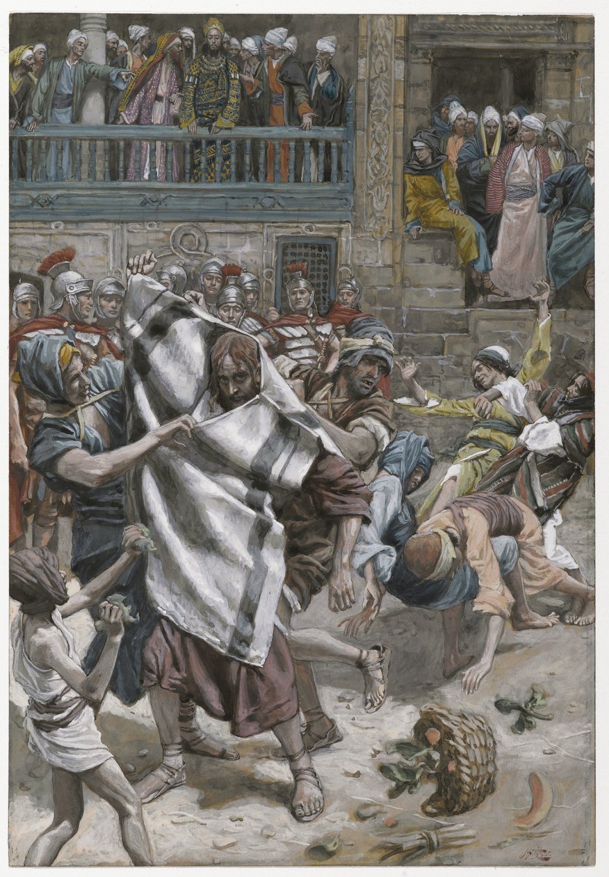 Jesus vor Herodes, Illustration aus Das Leben unseres Herrn Jesus Christus, 1886-94 von James Jacques Joseph Tissot