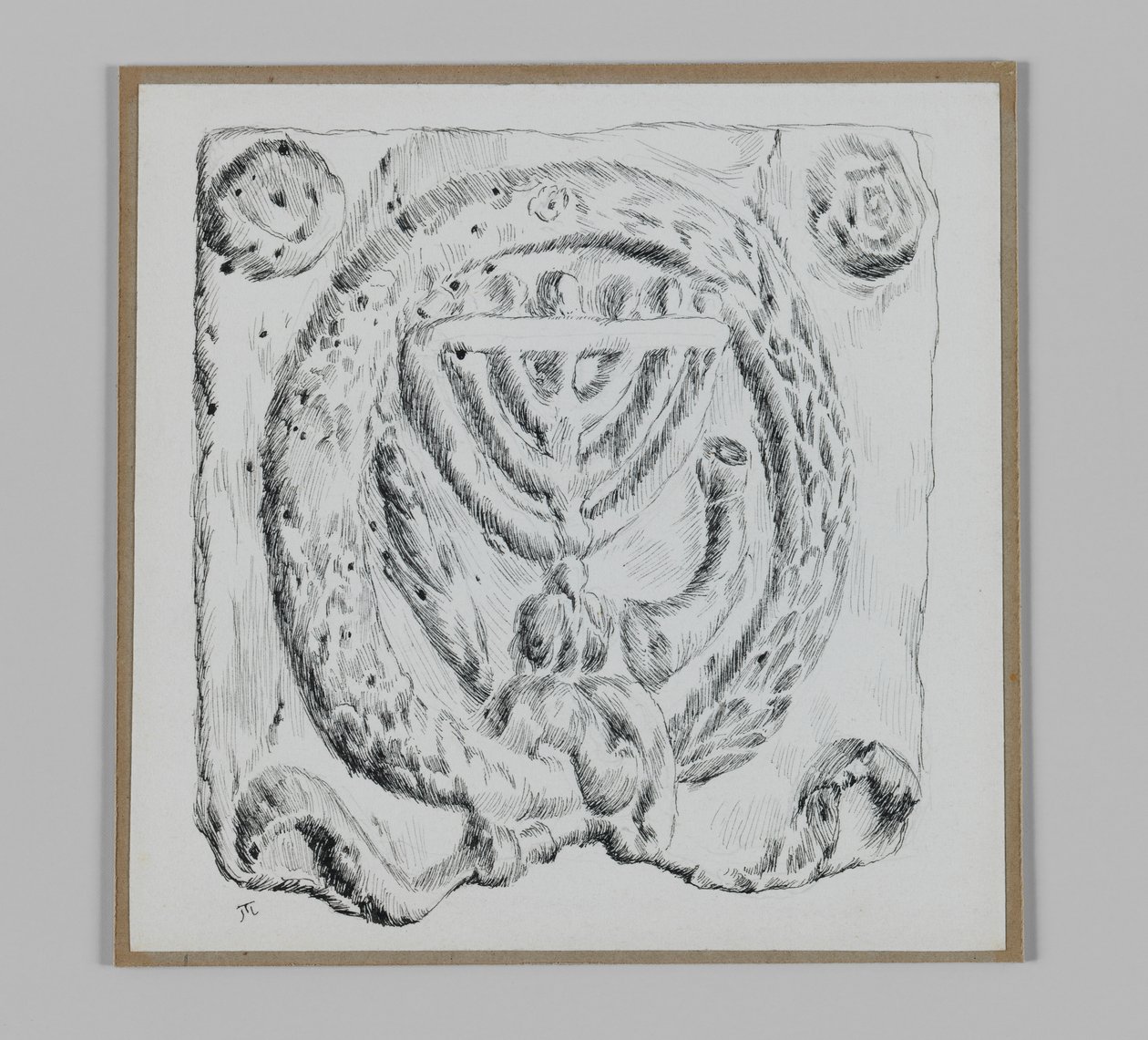 Jüdisches Ornament, Illustration aus Das Leben unseres Herrn Jesus Christus von James Jacques Joseph Tissot