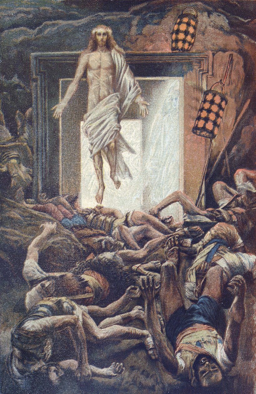 Die Auferstehung - aus „Das Leben unseres Herrn Jesus Christus“ - 1899 von James Tissot von James Jacques Joseph Tissot