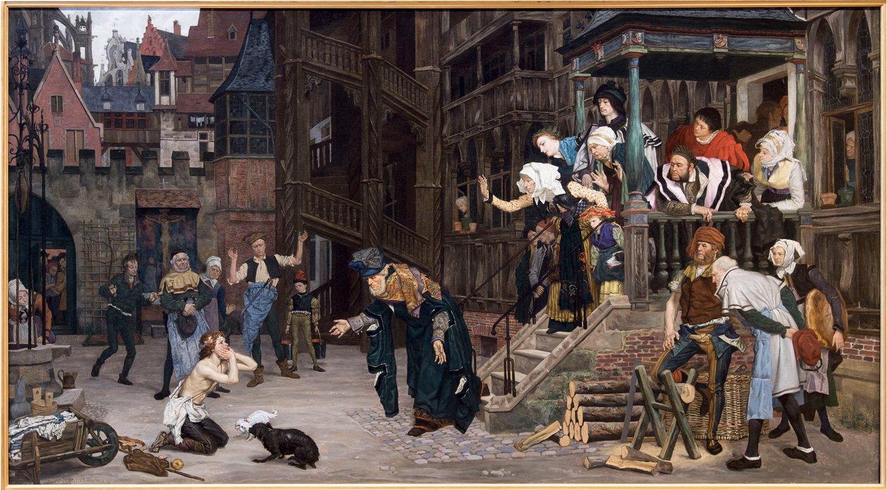 Die Rückkehr des verlorenen Sohnes von James Jacques Joseph Tissot