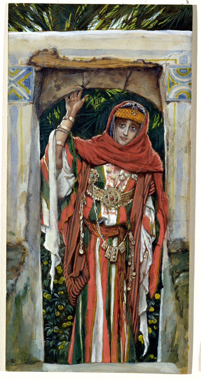 Maria Magdalena vor ihrer Bekehrung, Illustration für Das Leben Christi, ca. 1886-96 von James Jacques Joseph Tissot