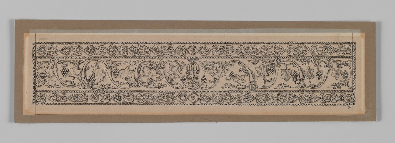 Metallornament aus der Moschee von Es-Sakra, Illustration aus Das Leben unseres Herrn Jesus Christus von James Jacques Joseph Tissot