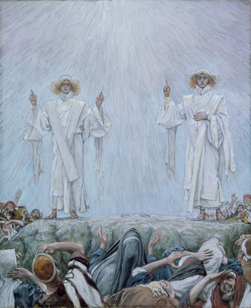 Die Himmelfahrt, Illustration für Das Leben Christi von James Jacques Joseph Tissot