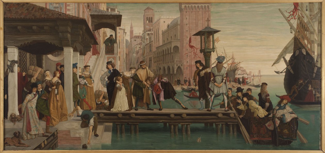 Die Abreise des verlorenen Sohnes von James Jacques Joseph Tissot