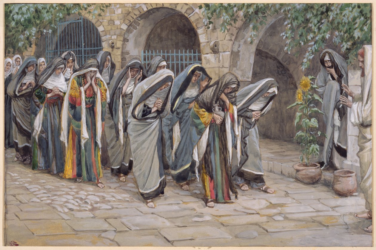 Die heiligen Frauen, Illustration für Das Leben Christi von James Jacques Joseph Tissot