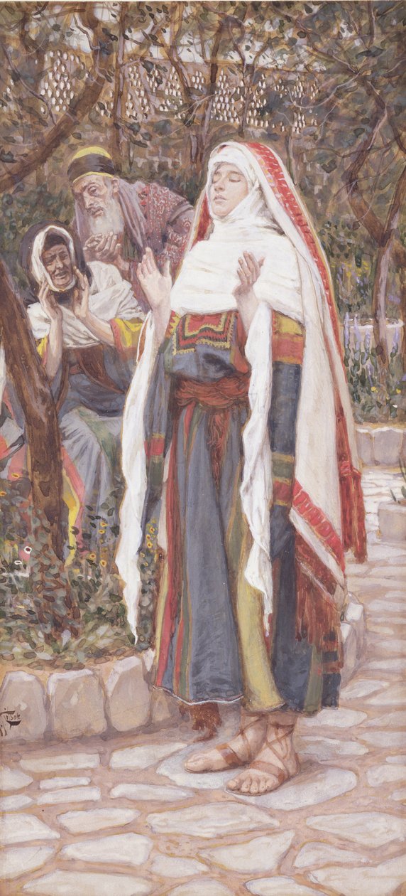 Der Lobgesang, Illustration für Das Leben Christi, ca. 1886-94 von James Jacques Joseph Tissot