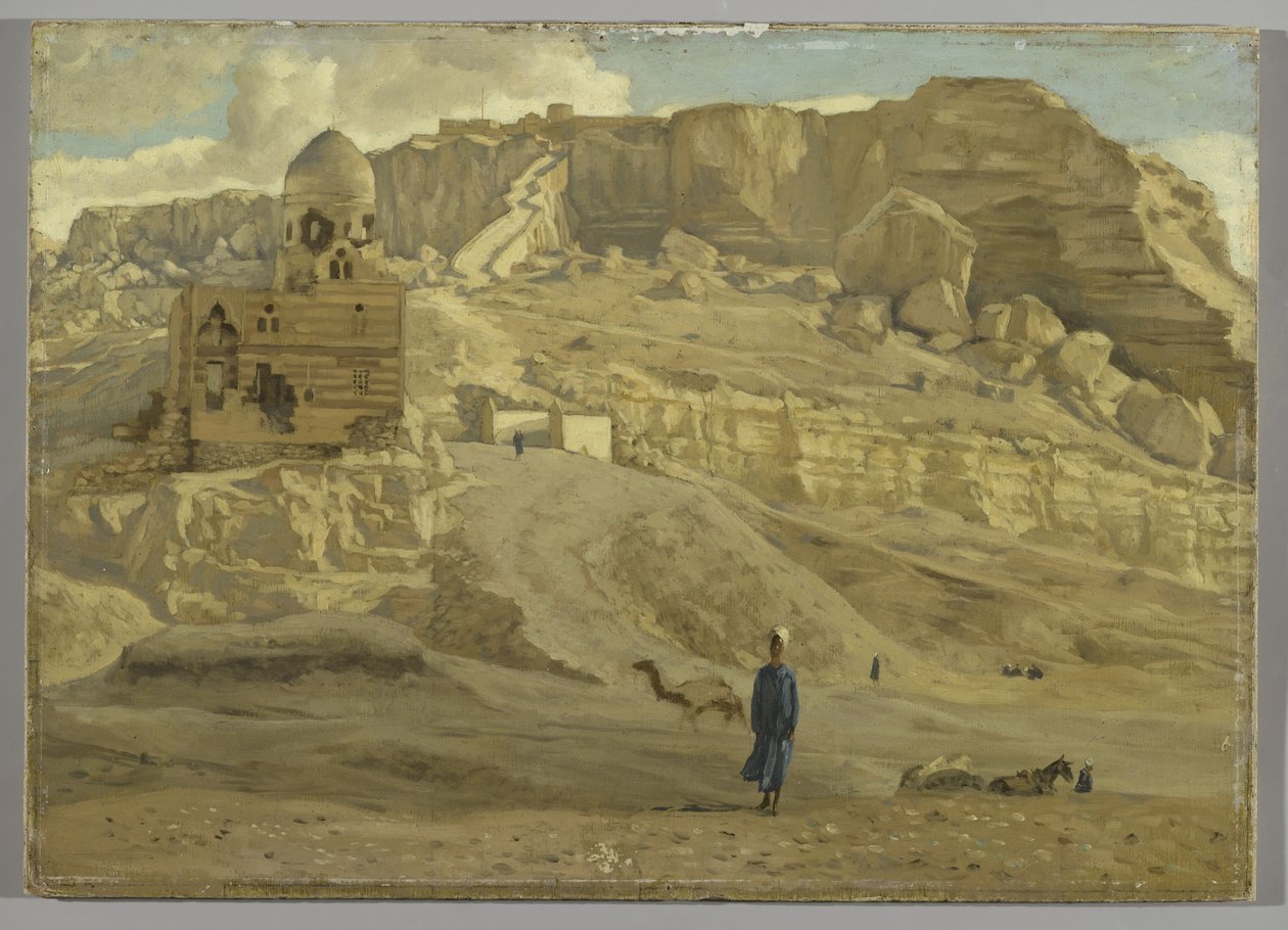 Der Mokattam von der Zitadelle von Kairo, Illustration aus Das Leben unseres Herrn Jesus Christus von James Jacques Joseph Tissot
