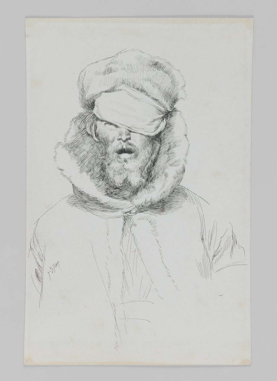 Typ eines Juden, Illustration aus Das Leben unseres Herrn Jesus Christus von James Jacques Joseph Tissot