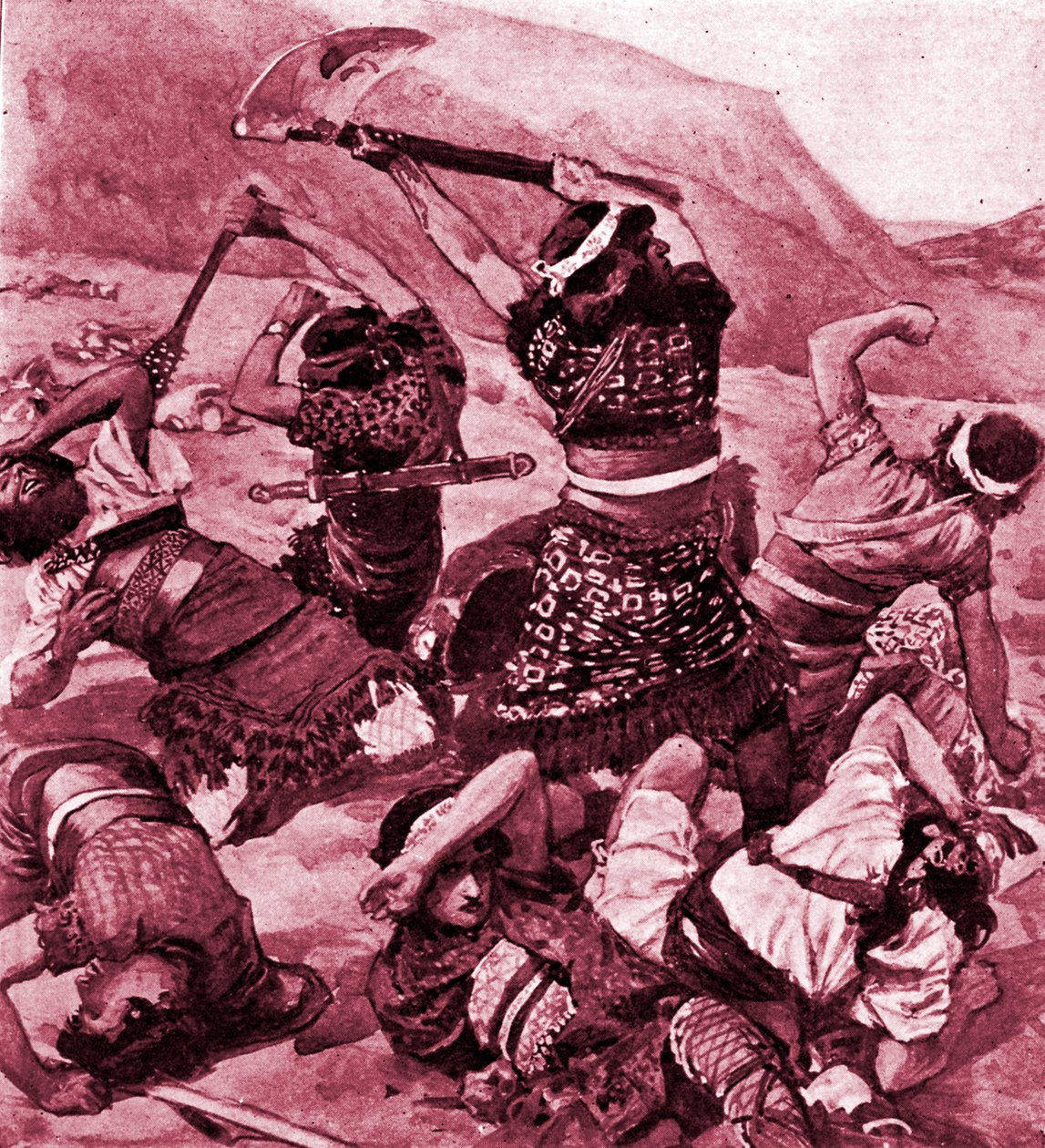 Schamgar, Sohn von Anath von James Jacques Joseph after Tissot