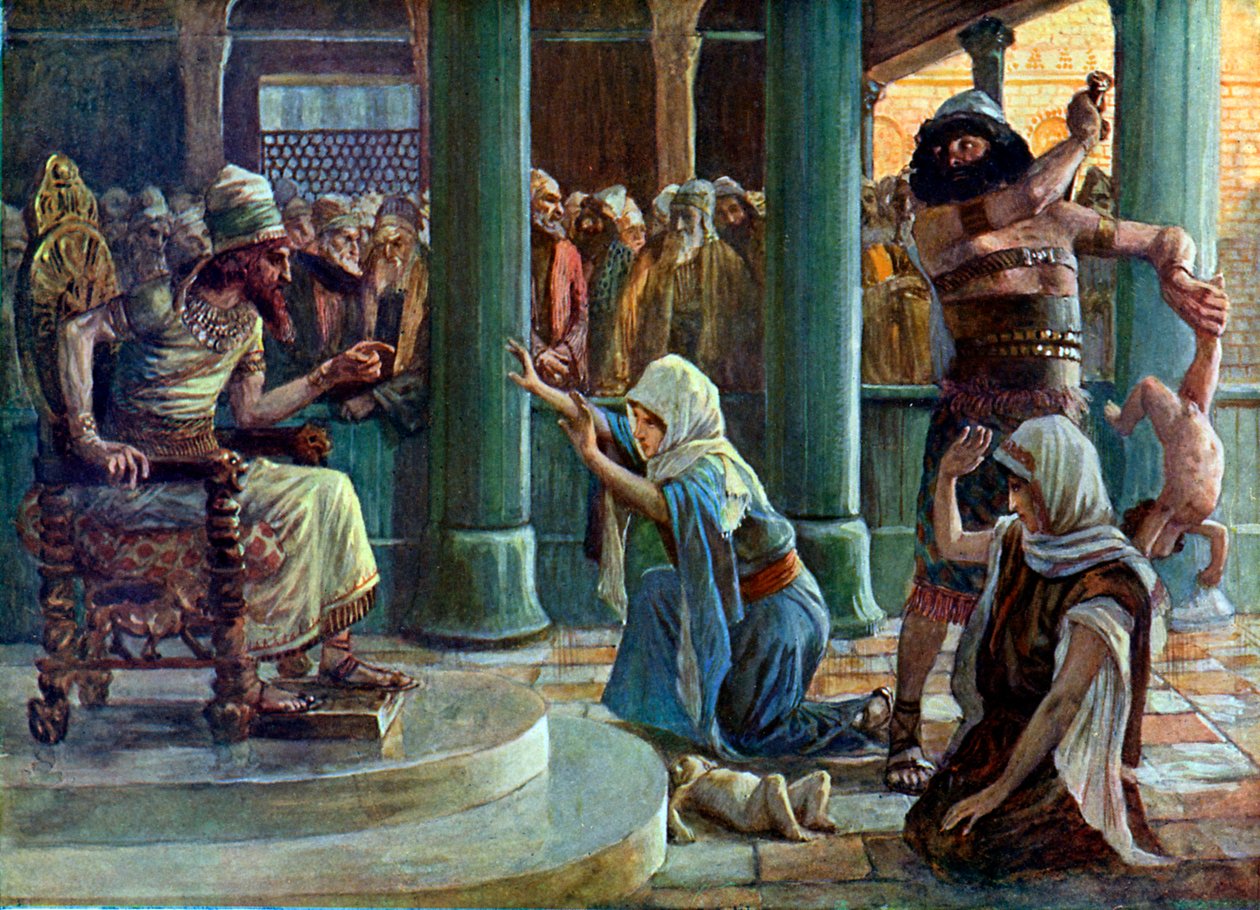 Die Weisheit Salomos von James Jacques Joseph after Tissot