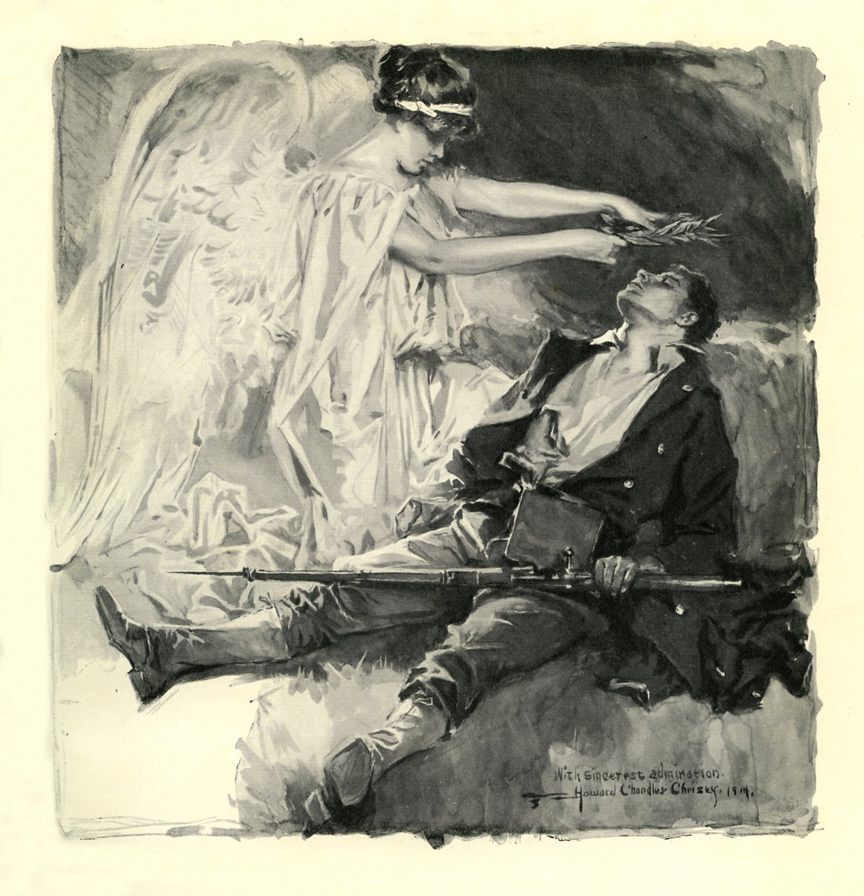 St. Michael von Belgien von James Jebusa Shannon