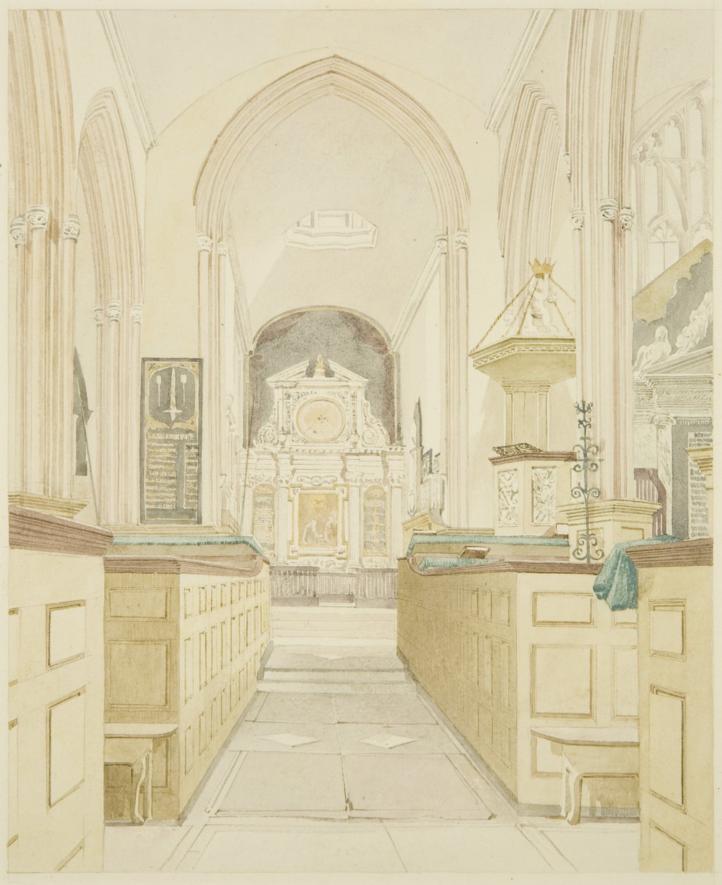 Innenraum der All Saints