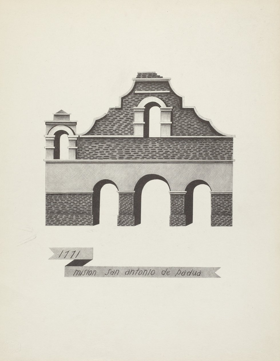 Mision San Antonio de Padua von James Jones