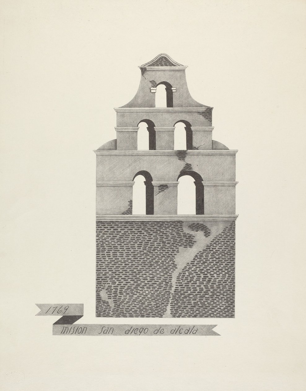 Mission San Diego de Alcalá von James Jones