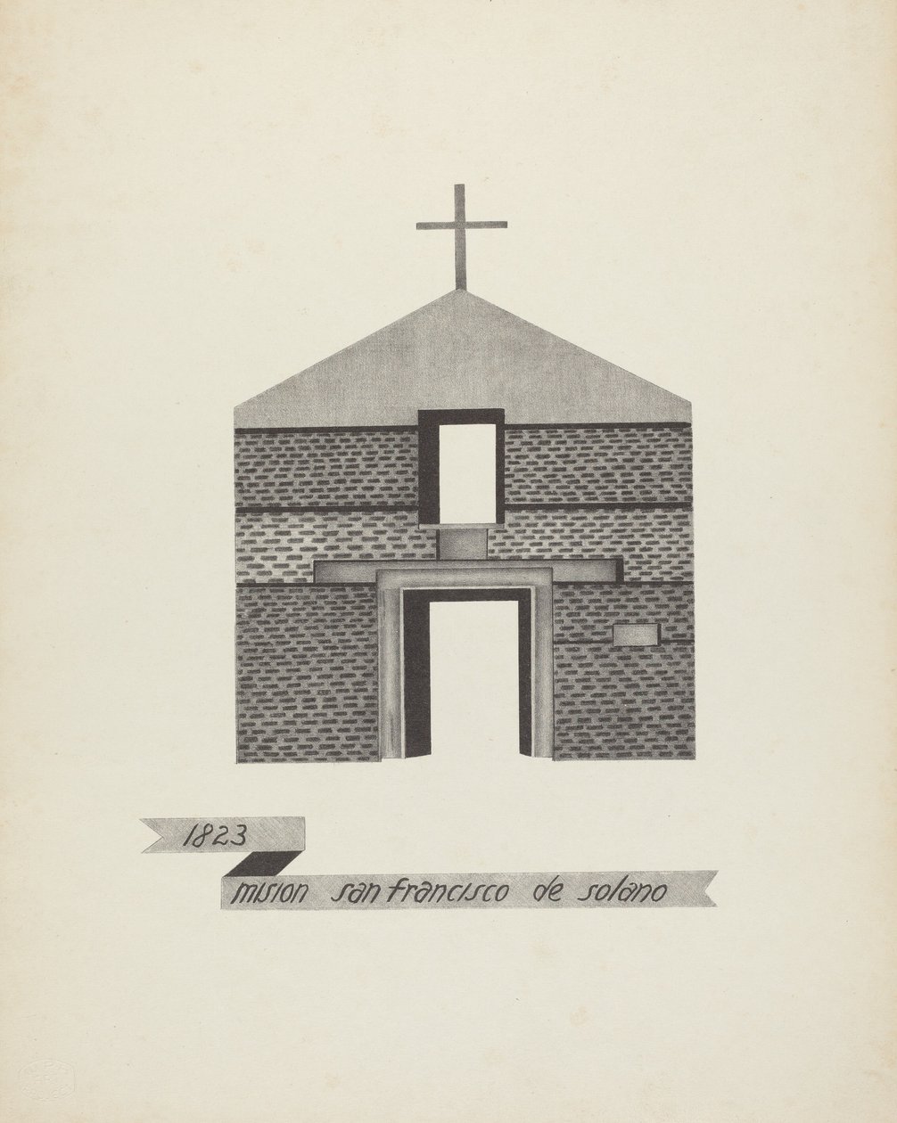 Mission San Francisco de Solano von James Jones
