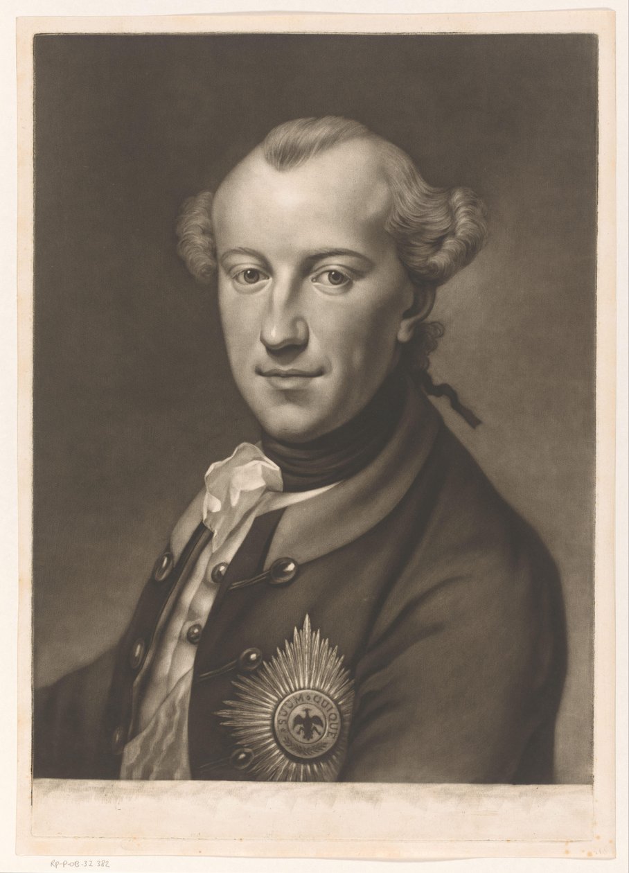 Porträt von Karl Wilhelm Ferdinand von Braunschweig-Wolfenbüttel von James McArdell