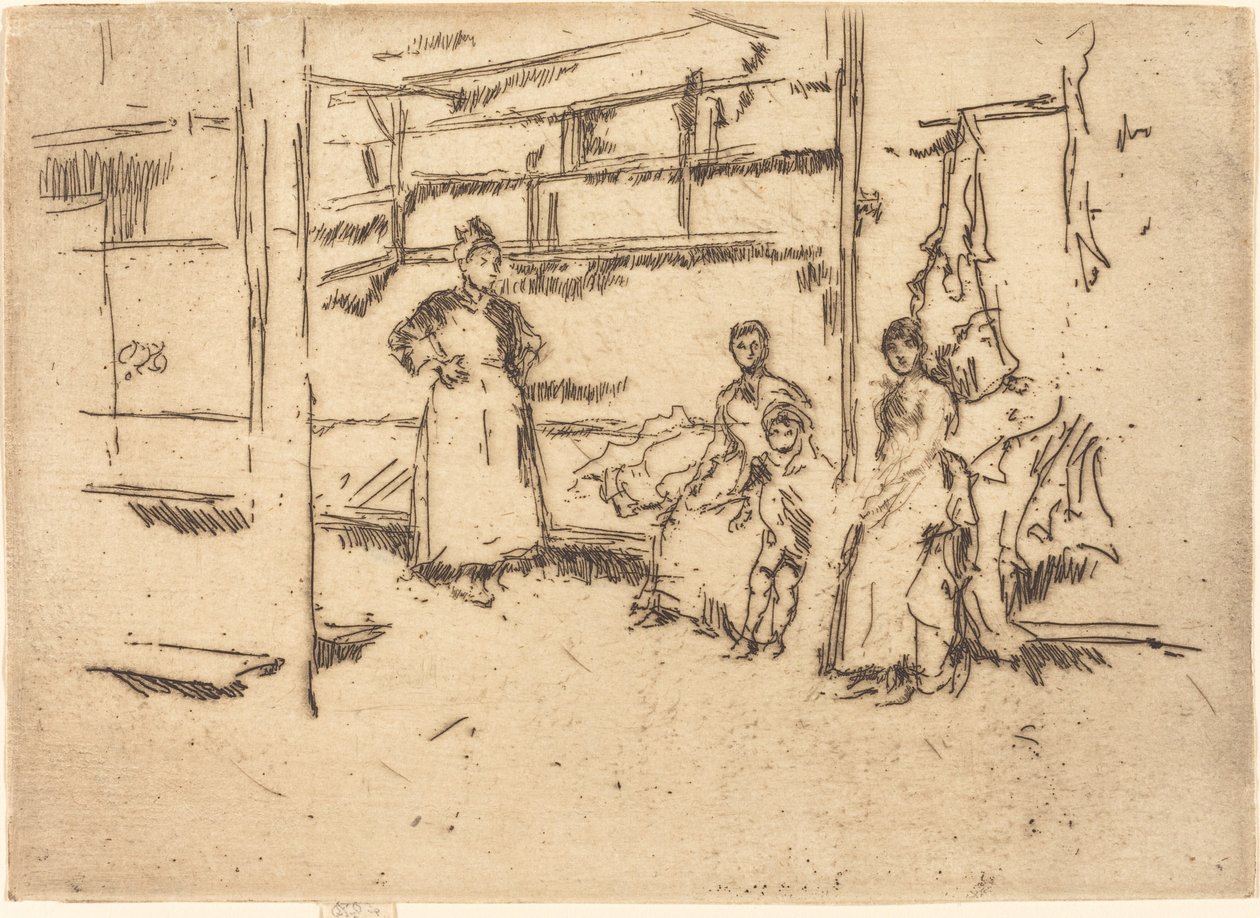 Nach dem Verkauf, Hounsditch von James Abbott McNeill Whistler