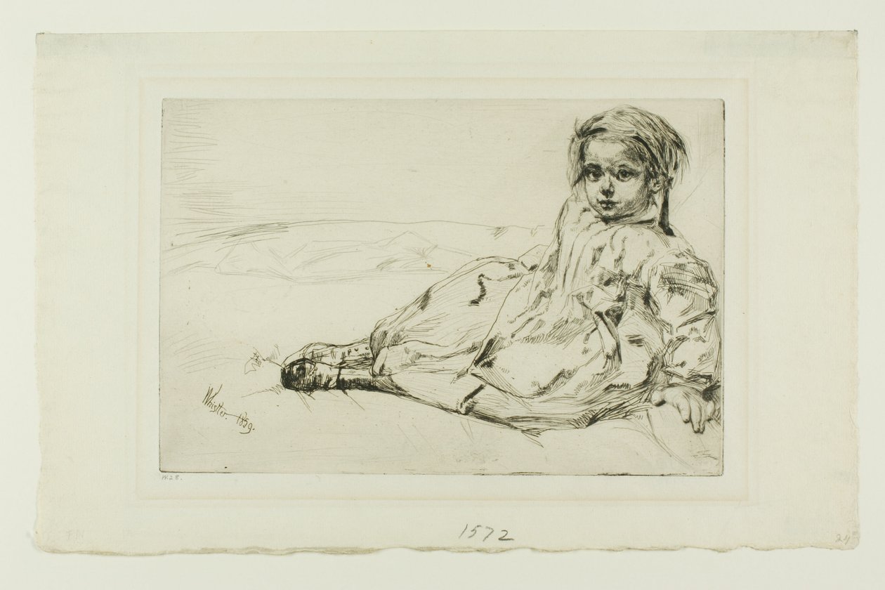 Bibi Valentin von James Abbott McNeill Whistler