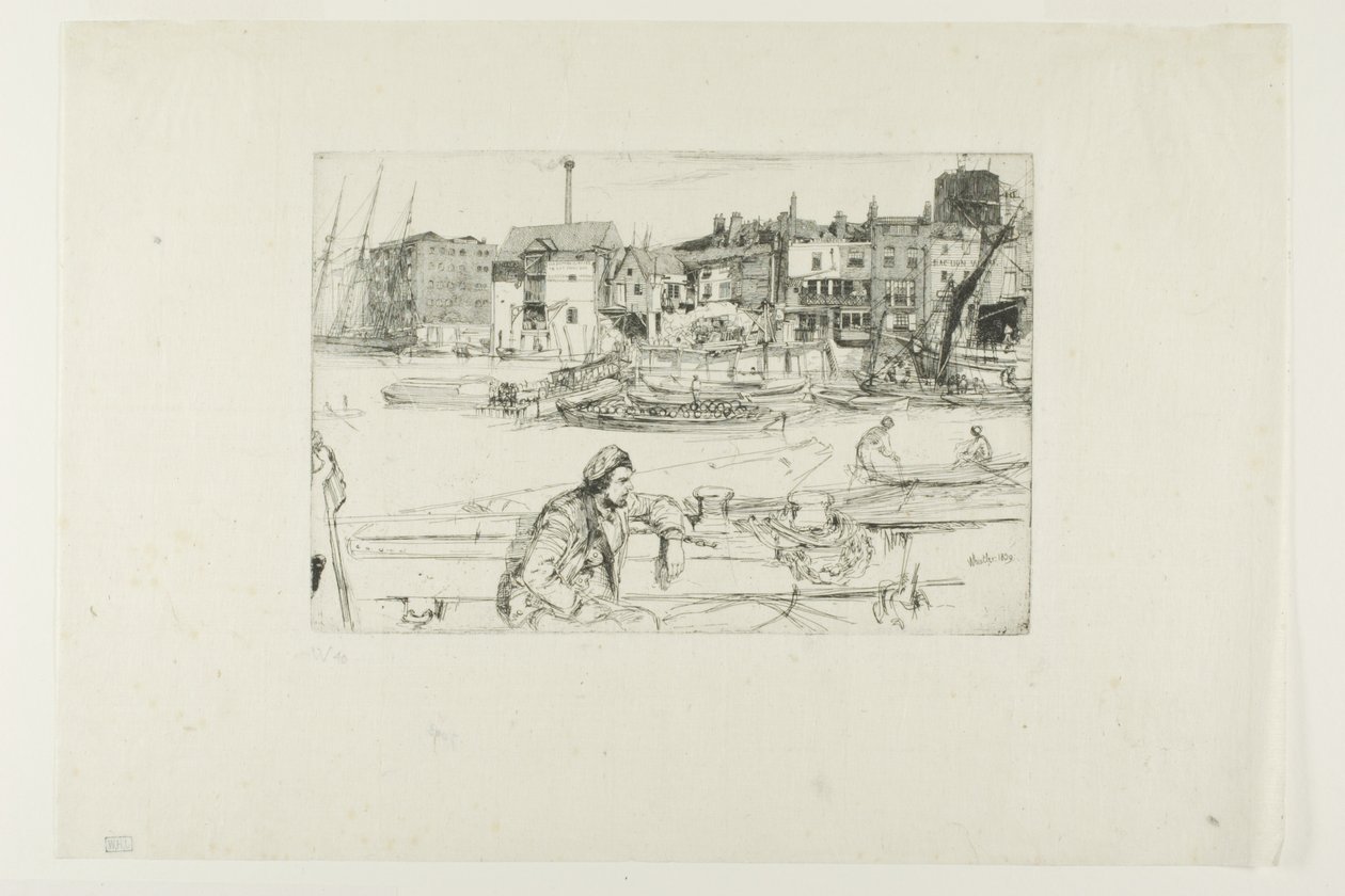 Schwarzer Löwenkai von James McNeill Whistler