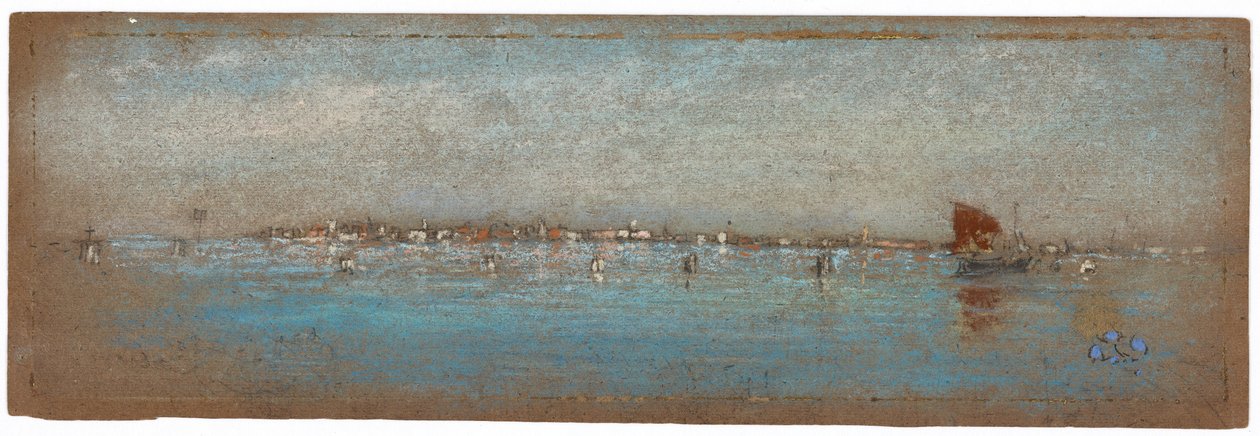 Blau und Silber—Die Inseln, Venedig von James Abbott McNeill Whistler