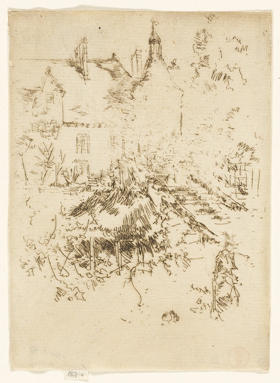 Schloss Touraine von James Abbott McNeill Whistler