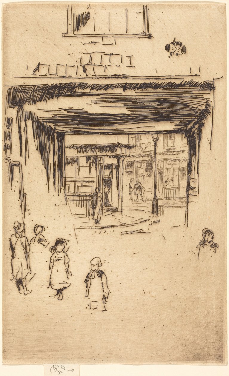 Drury Lane von James McNeill Whistler