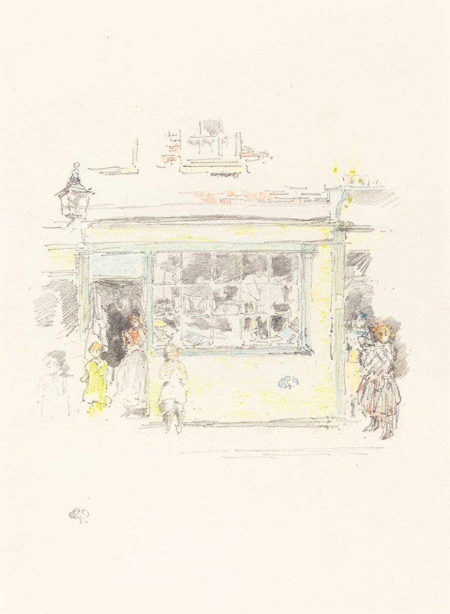 Drury Lane Lumpen von James Abbott McNeill Whistler