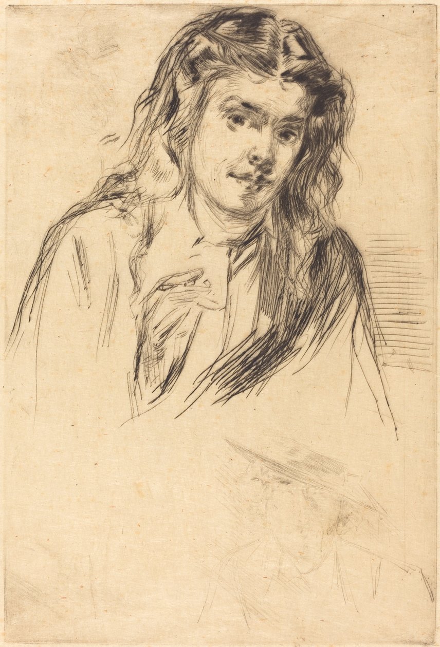 Fumettes gebeugter Kopf von James Abbott McNeill Whistler