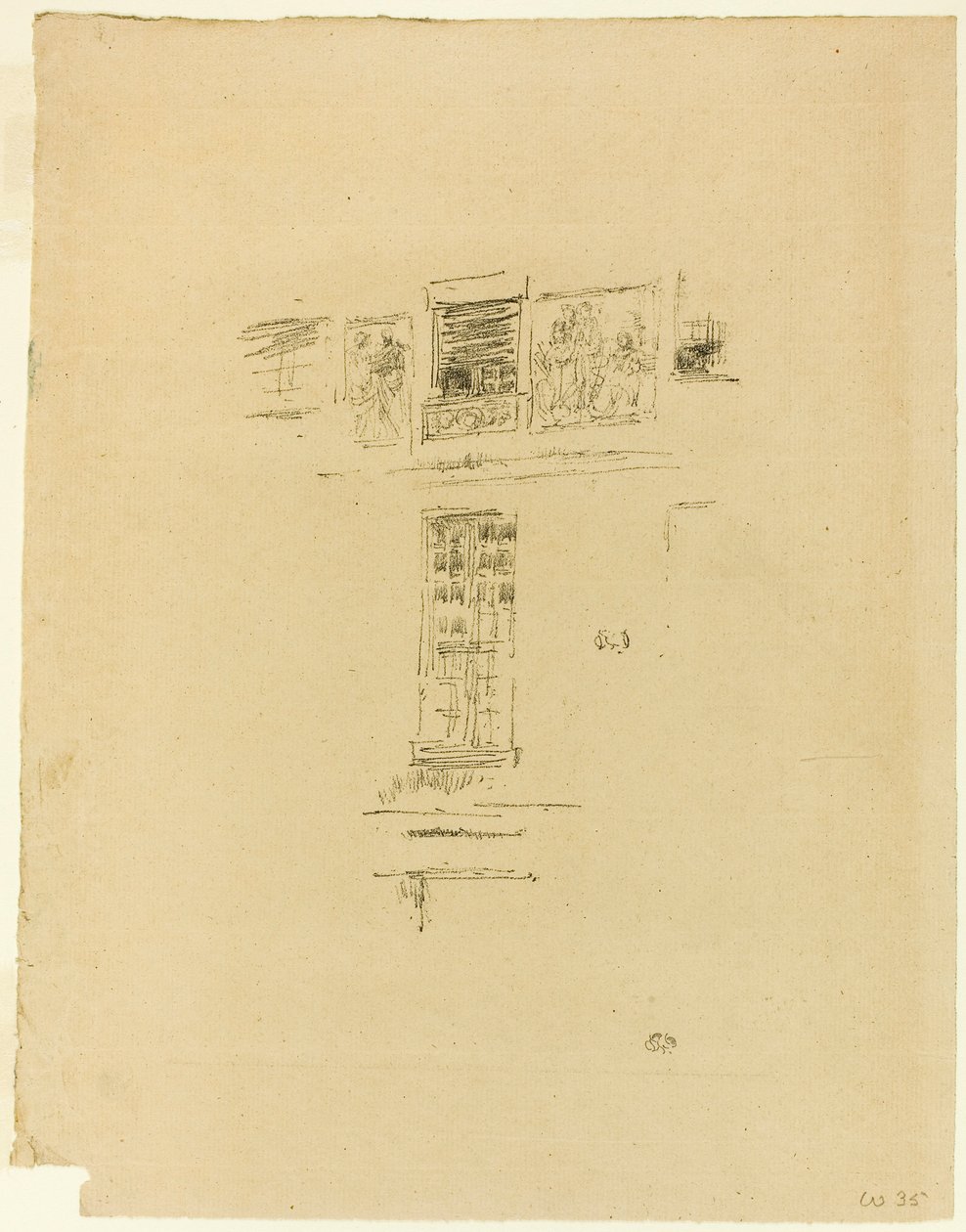 Hôtel Colbert, Fenster von James McNeill Whistler