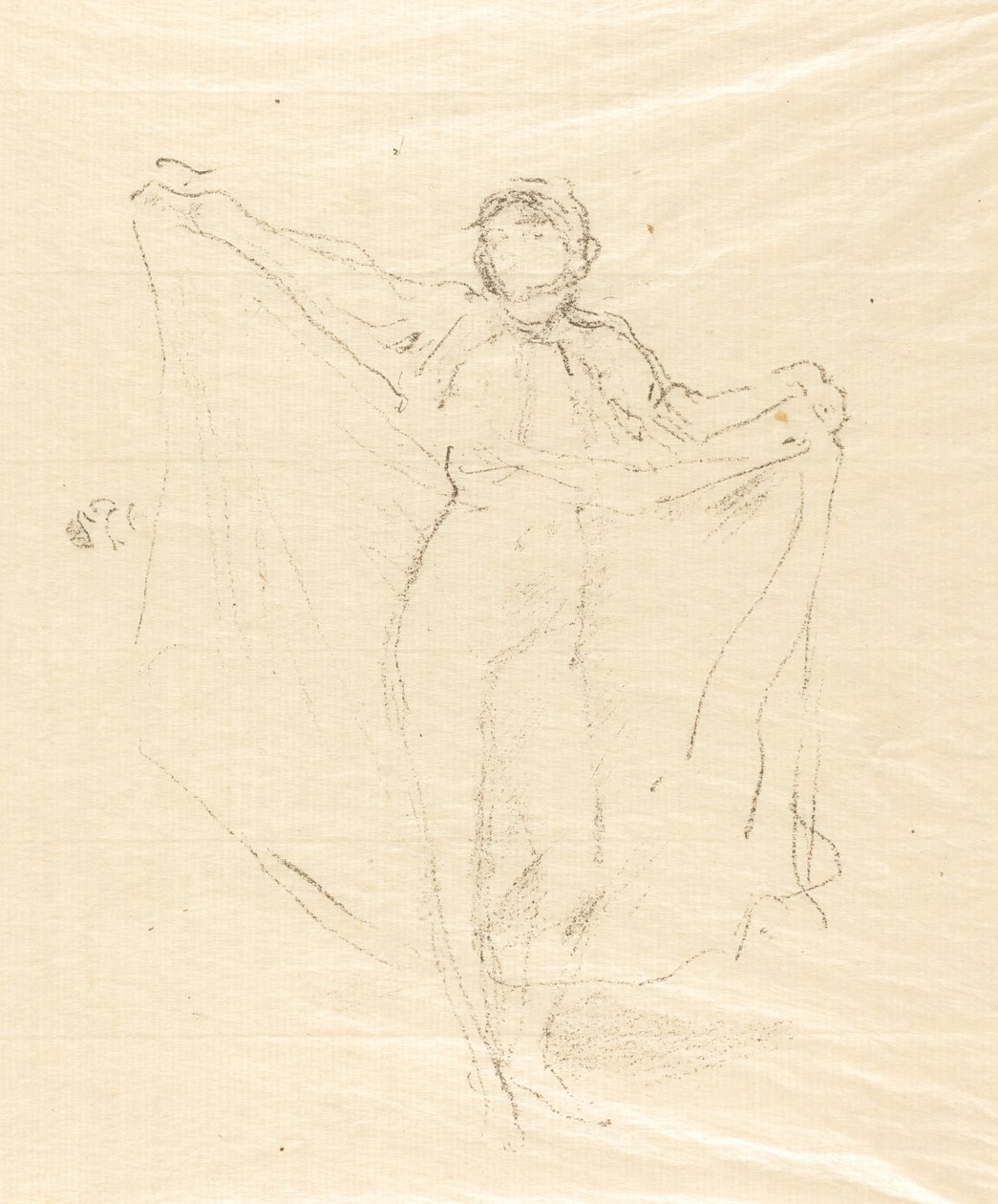Die Tänzerin: Eine Studie des Aktes von James Abbott McNeill Whistler