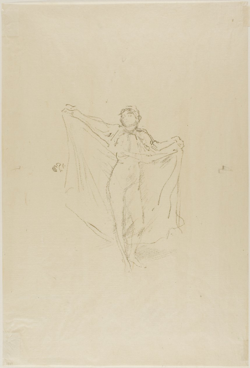 Die Tänzerin: Eine Studie des Aktes von James Abbott McNeill Whistler