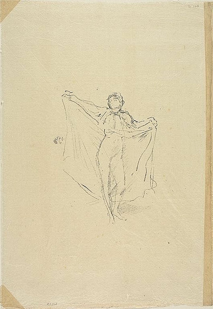 Die Tänzerin: Eine Studie des Aktes von James Abbott McNeill Whistler