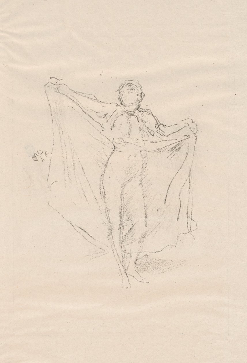 Die Tänzerin: Eine Studie des Aktes von James McNeill Whistler